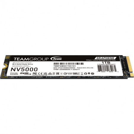 SSD Teamgroup 1TB NV5000 TM8FGM001T0C101 PCIe M.2  PCIe 4.0 x4