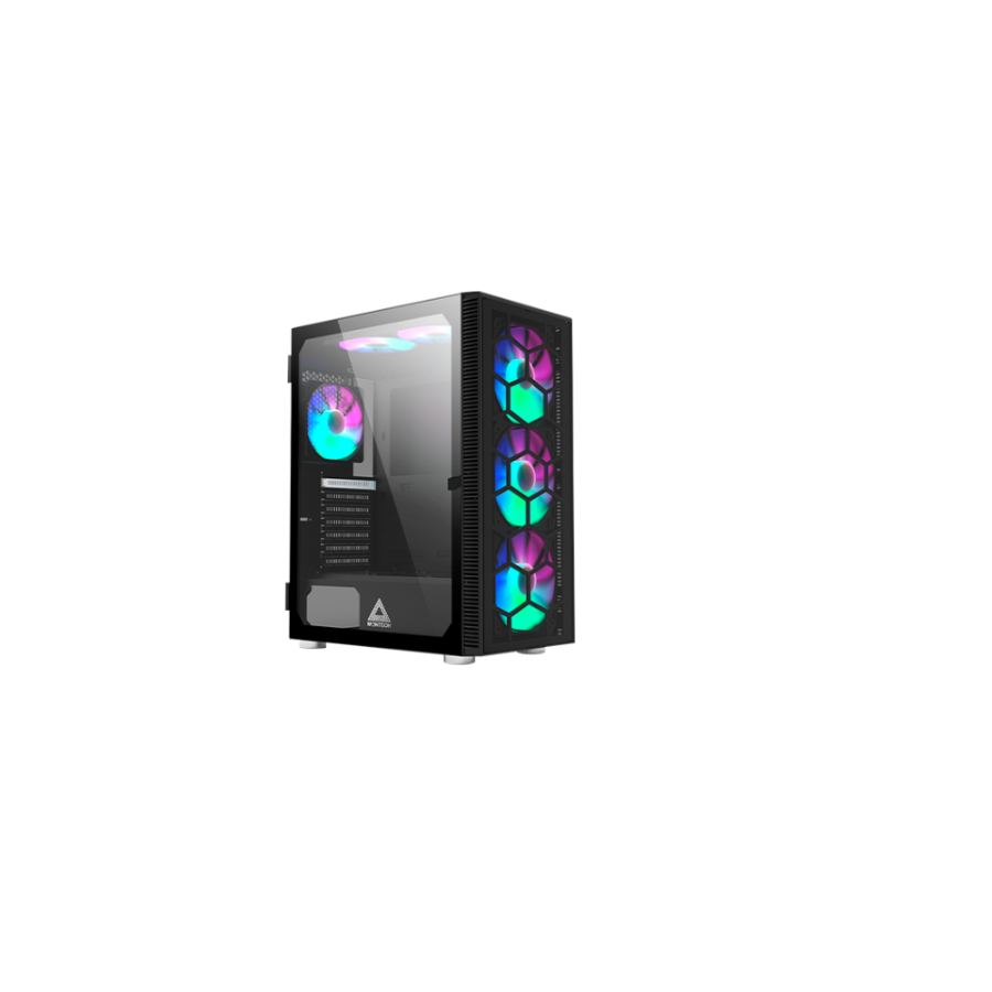 MONTECH X3 ARGB cristal templado negra