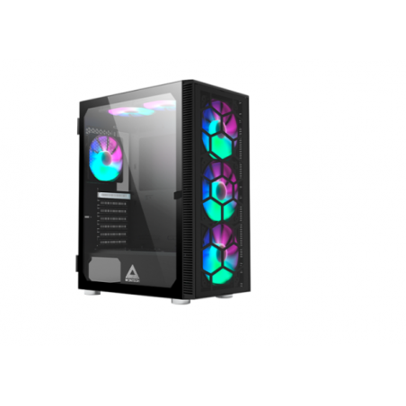 MONTECH X3 ARGB cristal templado negra