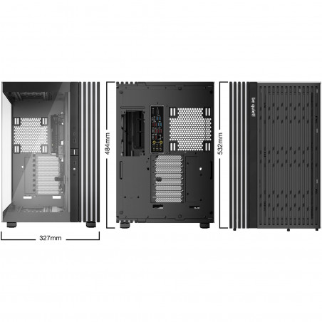 BEQUIET LIGHT BASE 900 DX E-ATX ARGB  cristal templado negra