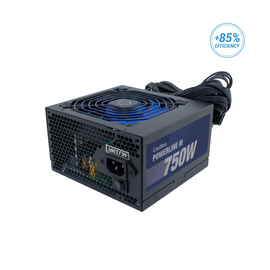FUENTE ALIMENTACION ATX 650W COOLBOX 80 PLUS BRONZE COO-FACPO-650 FUENTE ALIMENTACION ATX 650W COOLBOX 80 PLUS BRONZE COO-FACPO-650