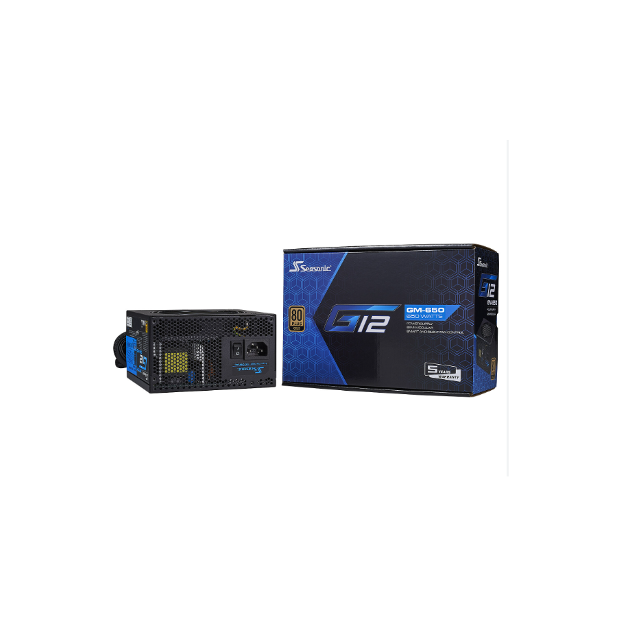 Seasonic G12 GM-650W 80 plus Gold