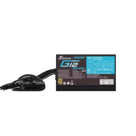 Seasonic G12 GM-650W 80 plus Gold