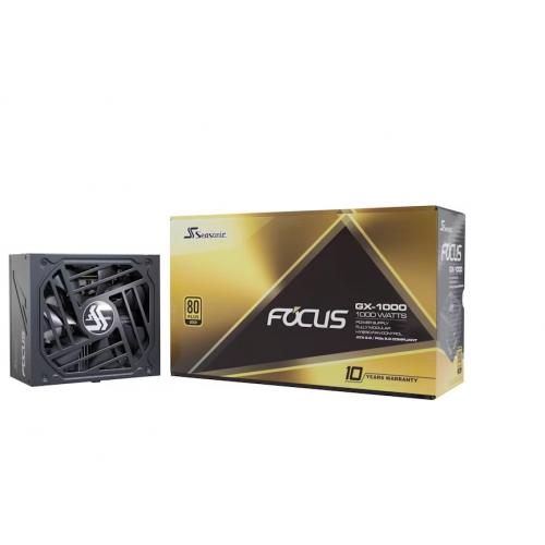 Seasonic Focus GX-1000W V4 80 plus Gold Modular ATX 3.1 negra