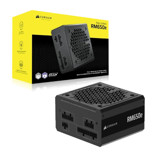 CORSAIR RM650E 650W 80 plus GOLD Modular ATX 3.1