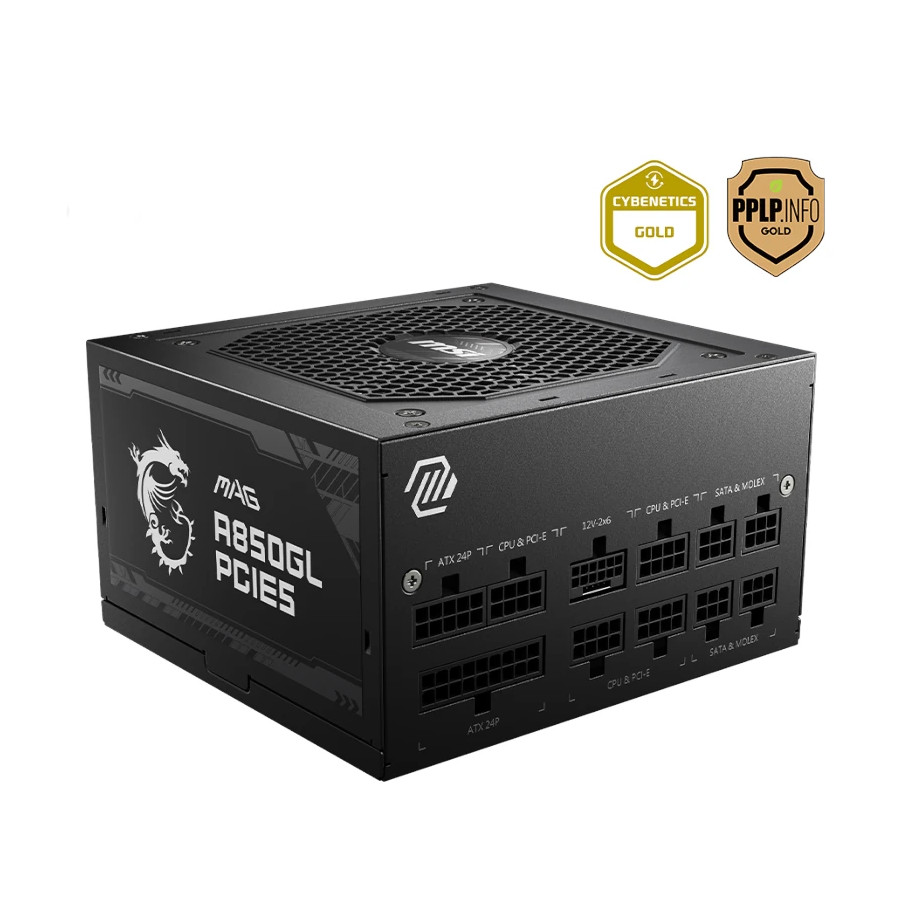 MSI MAG A850GL 850W 80+ Gold PCIE5 II negra