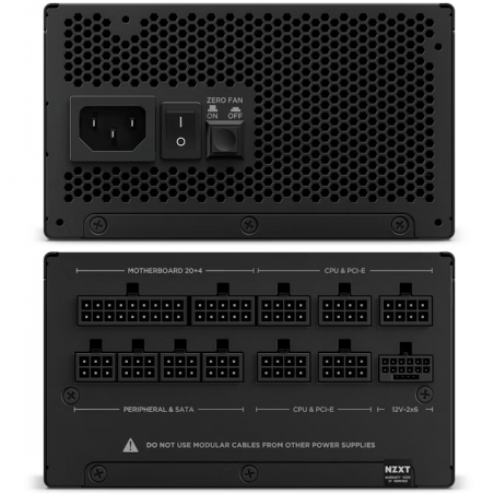 Fonte de Alimentação NZXT 850W 80+ Gold ATX 3.1 PCIe 5.1