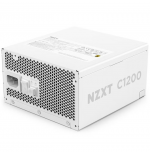 NZXT 1200W 80+ Gold ATX 3.1 PCIe 5.1 Modular Blanca
