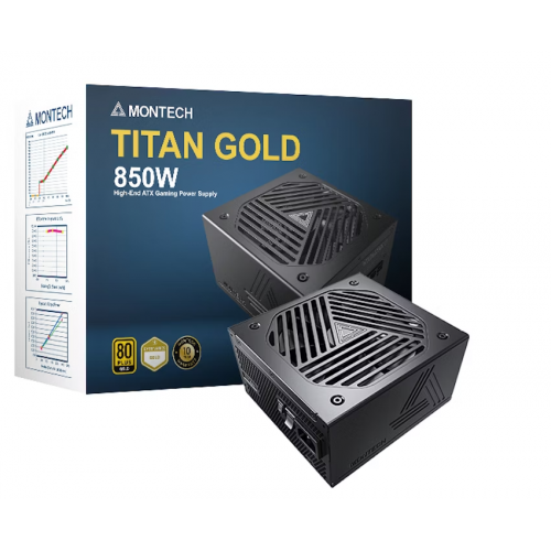 Montech Titan 850W 80 Plus Gold Modular PCIE5 negra