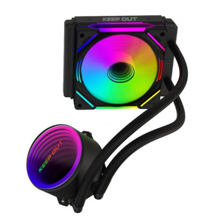 Keep Out Xwc-120 Argb Intel Y Amd negra